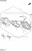 SPEEDOMETER for Suzuki INAZUMA 250 2014