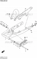SWINGARM for Suzuki INAZUMA 250 2014