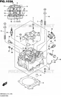 CYLINDER HEAD for Suzuki RMX 450 2016