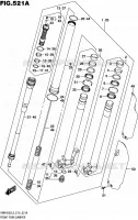 FRONT FORK for Suzuki RMX 450 2016