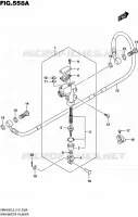 REAR MASTER CYLINDER for Suzuki RMX 450 2016