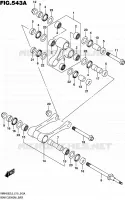 SHOCK ABSORBER LINKAGE for Suzuki RMX 450 2016
