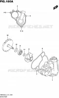 WATER PUMP for Suzuki RMX 450 2016