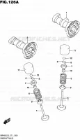 CAMSHAFT   VALVES for Suzuki RMX 450 2016