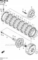 CLUTCH for Suzuki RMX 450 2016