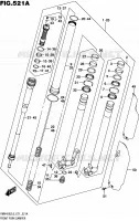 FRONT FORK for Suzuki RMX 450 2016