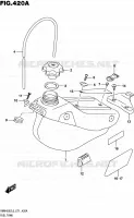 FUEL TANK for Suzuki RMX 450 2016