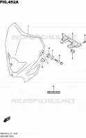 HEADLIGHT FAIRING for Suzuki RMX 450 2016