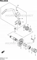 KICK STARTER for Suzuki RMX 450 2016