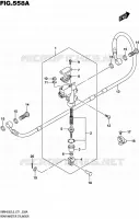 REAR MASTER CYLINDER for Suzuki RMX 450 2016