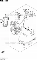 THROTTLE BODY for Suzuki RMX 450 2016