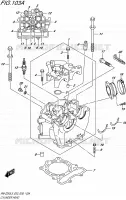 CYLINDER HEAD for Suzuki RM-Z 250 2015