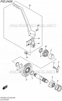 KICK STARTER for Suzuki RM-Z 250 2015