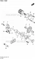OIL PUMP for Suzuki RM-Z 250 2015
