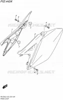 REAR FAIRING for Suzuki RM-Z 250 2015
