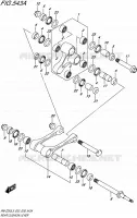SHOCK ABSORBER LINKAGE for Suzuki RM-Z 250 2015