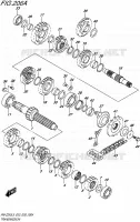 TRANSMISSION for Suzuki RM-Z 250 2015