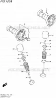 CAMSHAFT   VALVES for Suzuki RM-Z 250 2015