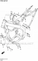 FRAME for Suzuki RM-Z 250 2015