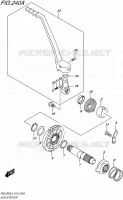 KICK STARTER for Suzuki RM-Z 250 2015