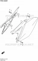 REAR FAIRING for Suzuki RM-Z 250 2015