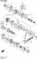 TRANSMISSION for Suzuki RM-Z 250 2015