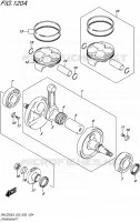 CRANKSHAFT for Suzuki RM-Z 250 2016