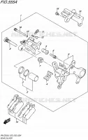 REAR CALIPER for Suzuki RM-Z 250 2016