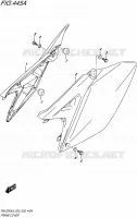 REAR FAIRING for Suzuki RM-Z 250 2016