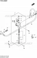 REAR MASTER CYLINDER for Suzuki RM-Z 250 2016
