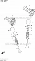 CAMSHAFT   VALVES for Suzuki RM-Z 250 2015