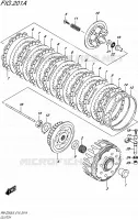 CLUTCH for Suzuki RM-Z 250 2015