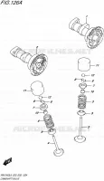CAMSHAFT   VALVES for Suzuki RM-Z 450 2016