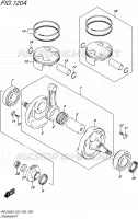 CRANKSHAFT for Suzuki RM-Z 450 2016