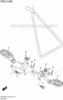 FOOTREST for Suzuki RM-Z 450 2016