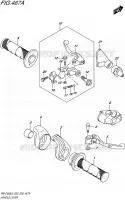 HANDGRIPS   LEVERS  for Suzuki RM-Z 450 2016