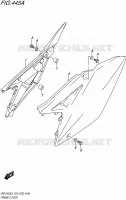 REAR FAIRING for Suzuki RM-Z 450 2016