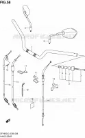 HANDLEBAR (SFV650L3 E28) for Suzuki GLADIUS 650 2013
