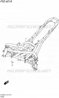 FRAME for Suzuki GLADIUS 650 2014