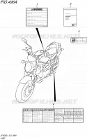 LABEL for Suzuki GLADIUS 650 2014