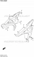 LOWER FAIRING for Suzuki GLADIUS 650 2014