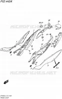 REAR FAIRING for Suzuki GLADIUS 650 2014