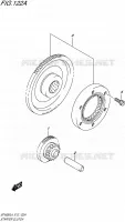 STARTER MOTOR CLUTCH for Suzuki GLADIUS 650 2014