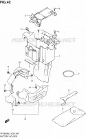 BATTERY BOX   TOOLS for Suzuki GLADIUS 650 2012