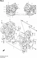 CASING for Suzuki GLADIUS 650 2012