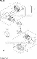 INDICATORS for Suzuki GLADIUS 650 2012