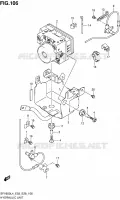 ABS SYSTEM (SFV650AL4 E28) for Suzuki GLADIUS 650 2014