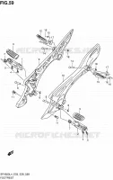 FOOTREST for Suzuki GLADIUS 650 2014
