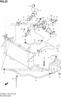RADIATOR HOSE for Suzuki GLADIUS 650 2014