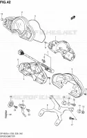 SPEEDOMETER (SFV650AL4 E28) for Suzuki GLADIUS 650 2014